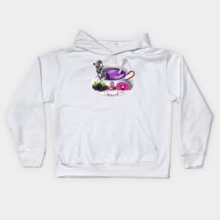 Homura in a Teacup Kids Hoodie